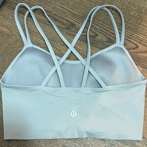 Lululemon Like a Cloud Bra Long Line *Light Support, B/C Cup, Light Gray